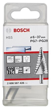 Bosch HSS 12 kademeli Matkap Ucu PG7-PG29 2608587428